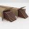 Ekena Millwork 94H x 3/8T Adjustable Wood Slat Wall Panel Kit w/ 3W Slats, Walnut contains 15 Slats SWW60X94X0375WA - alternate 3